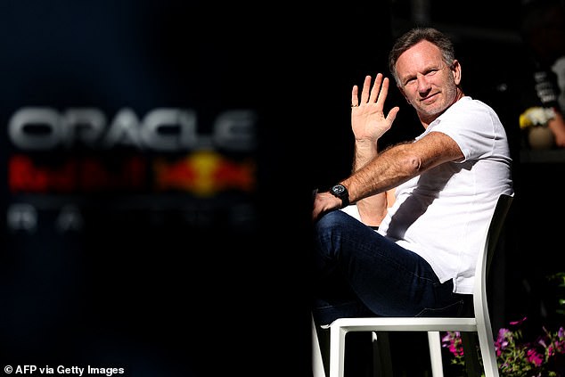 Horner has already landed in Melbourne for the Australian F1 Grand Prix, but his wife has not made the trip to Australia