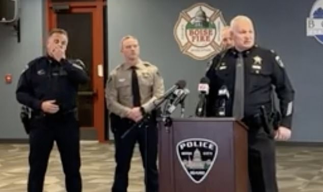 Boise Police Department officers told a news conference this afternoon that they fear the white supremacists may have committed two murders in their hours on the run.