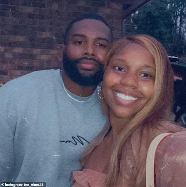 Simmons (left), Carlee's ex-boyfriend, initially revealed she 