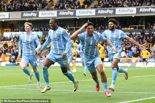 They were drawn against Championship side Coventry in the semi-final after stunning Wolves