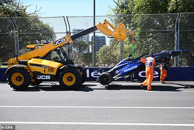 Williams did not have a spare chassis on track as Vowles admitted the team fell behind during the winter period and 'will need to make significant changes in the future'