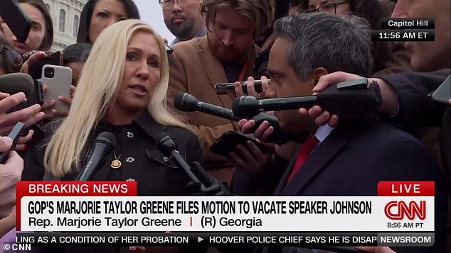 Greene told reporters that the motion to vacate is a 