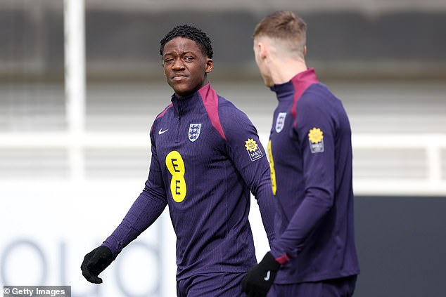 Kobbie Mainoo is another young English player with a bright future that Southgate can count on