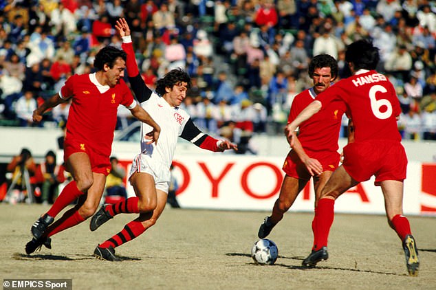 The Brazilian great also played against Souness and Liverpool in the Intercontinental Cup