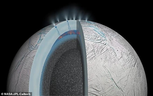 Now a new study has analyzed the instruments on board the craft and found that they are able to pick up a single living cell in a tiny grain of ice ejected from the moon's oceans.