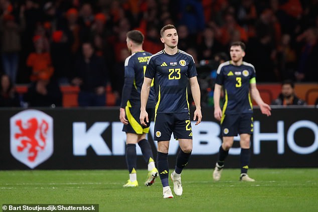 Scotland conceded three goals in the last 18 minutes and suffered a heavy friendly defeat