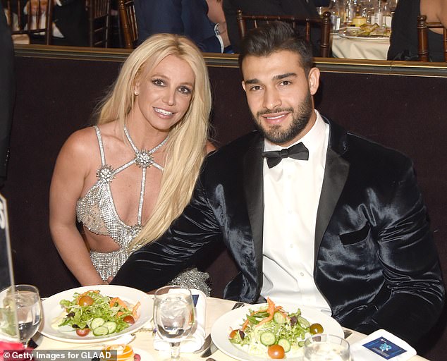 The artist's video was shared just a few weeks after her former husband, Sam Asghari, stated during an interview with People that he felt their past relationship was 