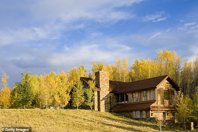 Located in the state's Jackson Hole Valley, the city is known for its ski areas and proximity to national parks, state lands, national forests and the national elk refuge.  (photo: a house in Jackson Hole)