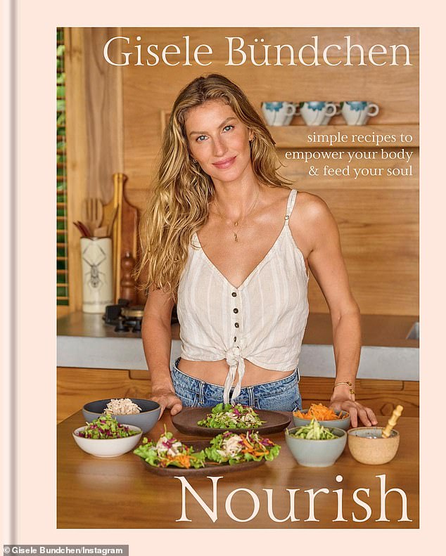 The supermodel visited New York City to promote her upcoming cookbook, titled Nourish