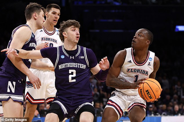 There were just over five minutes left in Northwestern's game against Florida Atlantic