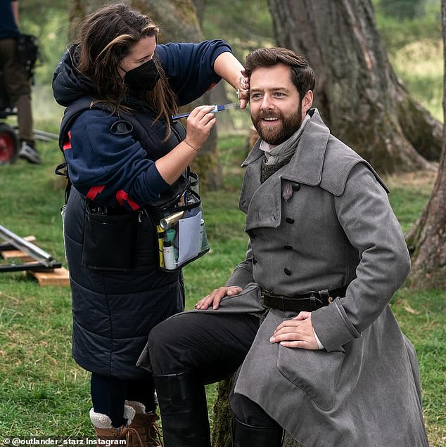 Richard Rankin prepares to walk in Roger MacKenzie's shoes as he returns to the 1770s to find his son Jemmy amid the raging American Revolution