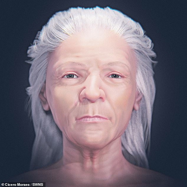 The exploration of the mass grave after the outbreak of the plague in 1576 yielded one of the most bizarre archaeological finds.  Images now show what she probably looked like