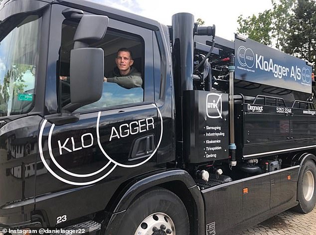 Daniel Agger ran a sewer company called KloAgger, which he founded in 2012 and grew after his football career