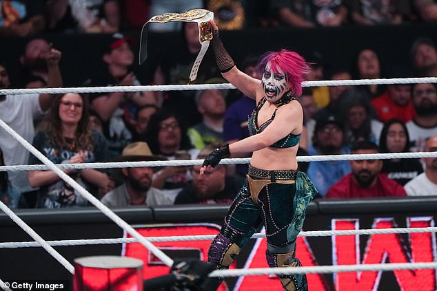 Asuka came along and racked up 174 consecutive wins to surpass his record, which he is not happy about