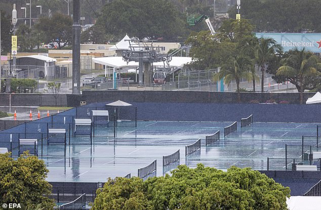 Another round of heavy rain and stormy conditions moved into South Florida Friday evening and Saturday morning