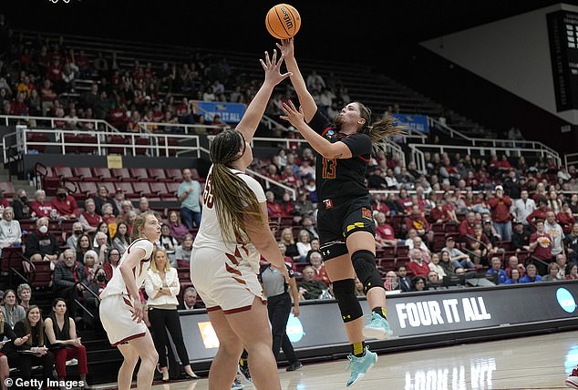 The 6-foot-4 hooper went 18-for-20 as No. 7 seed Iowa State defeated Maryland