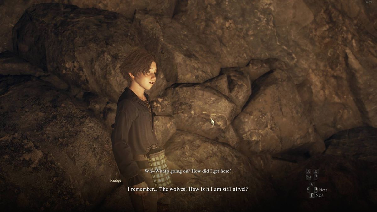 The Arisen find Rodge – bruised but alive – in Dragon's Dogma 2