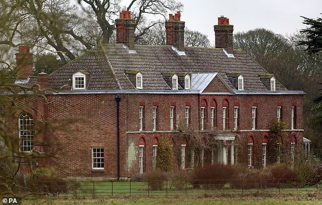 Princess Kate and her family have found sanctuary in their Anmer Hall home (pictured), where she, Prince William and their children will 'shut off from the world and move on' while she undergoes cancer treatment