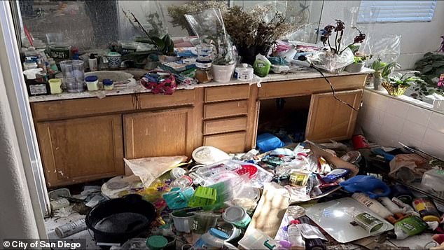 Investigators said they were shocked by Lisa Golden's disgusting home, which was filled with trash piled several feet high, rotting food and an infestation of rats.