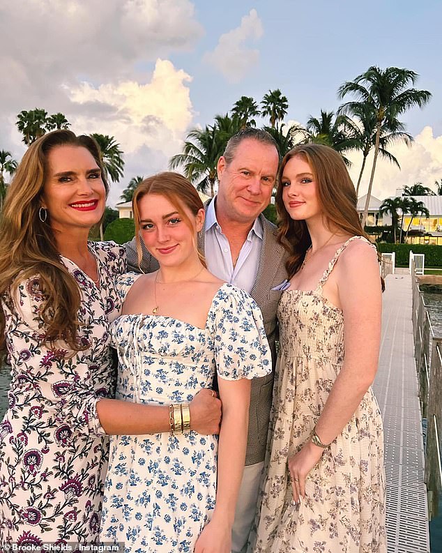 The longtime couple, who celebrate their 23rd wedding anniversary in April, share daughters Grier, 17, and Rowan, 20