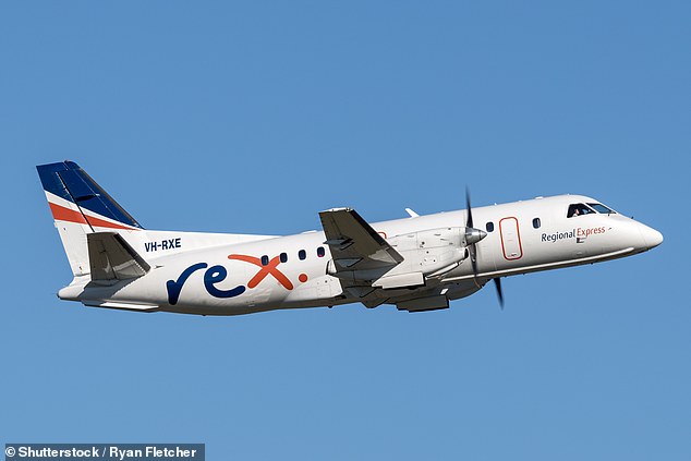 Rex canceled only 2.1 percent of flights in February and 72.1 percent of their trips arrived on time