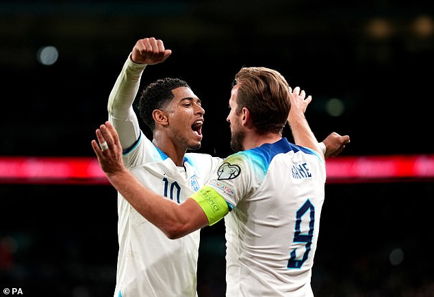 He, along with captain Harry Kane (right), will be key to England's European Championship hopes this summer