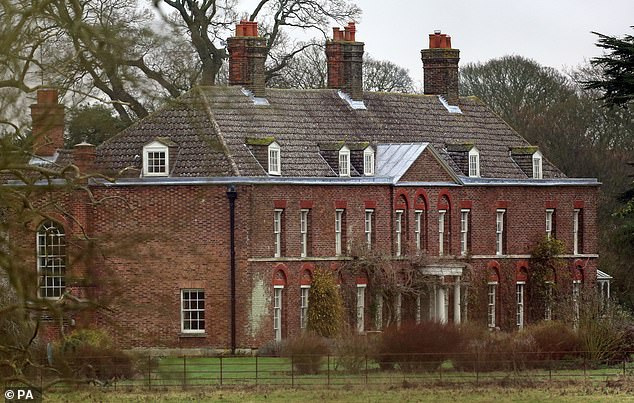 Princess Kate and her family have found sanctuary in their Anmer Hall home (pictured) while she undergoes cancer treatment