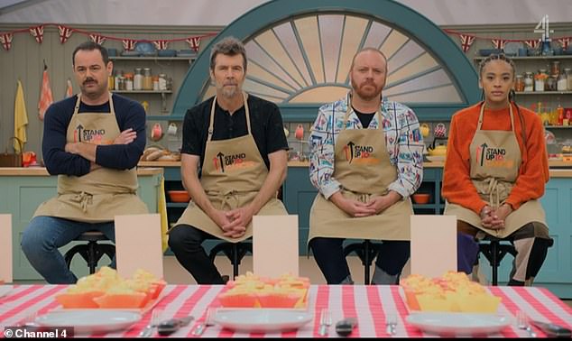 Leigh Francis beat Danny, prankster Rhod Gilbert and radio DJ Yinka Bokinni to receive the Star Baker apron on Sunday night