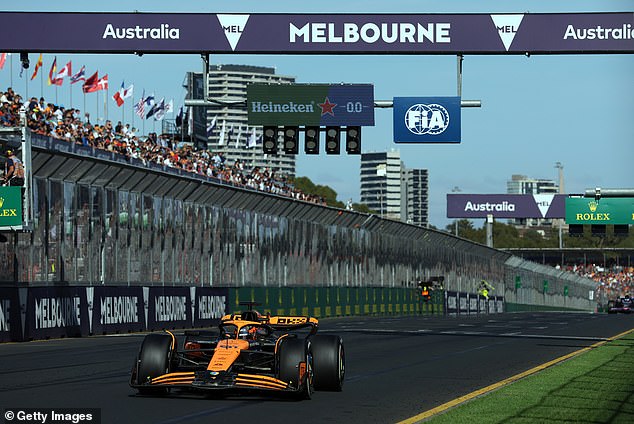 Piastri could have become the first Australian to finish on the podium in his home race, but McLaren made way for teammate Lando Norris