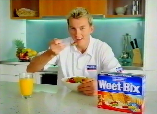 Former Australian fast bowler Brett Lee was one of Weet-Bix's most iconic ambassadors