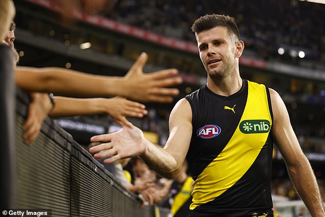 Cotchin is finding his footing as a media personality after cementing himself as a great of the game by winning three premierships with the Tigers