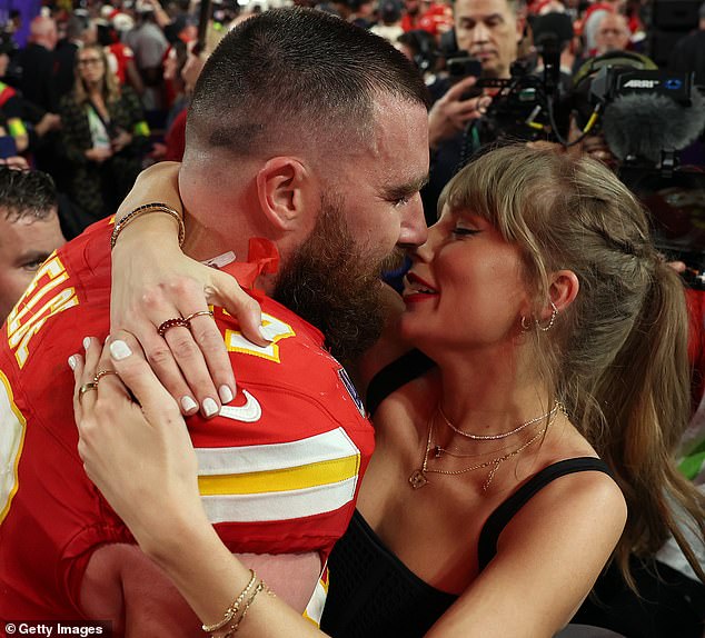 Kelce and Swift have had a whirlwind romance since the start of the NFL season