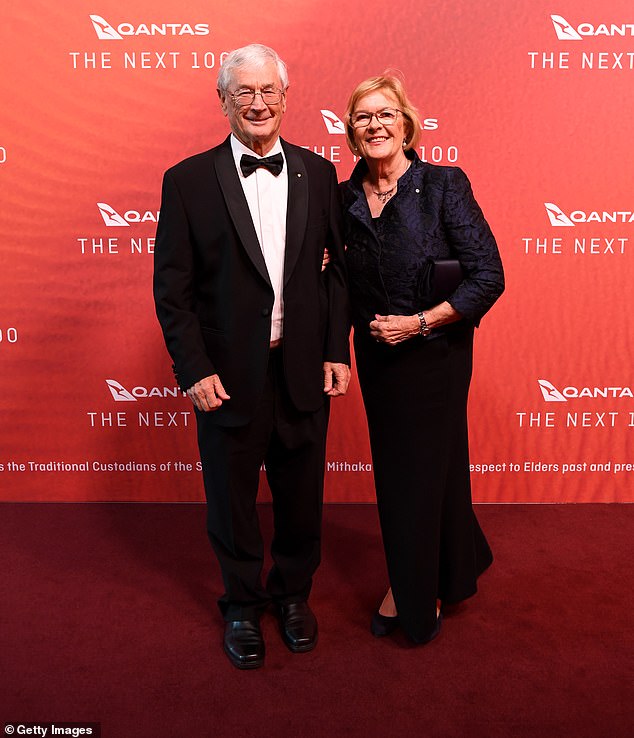 Dick Smith (pictured with his wife Pip) has blasted an ABC Fact Check report on nuclear power