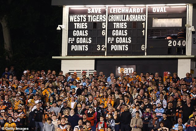 Leichhardt Oval is one of the last NRL venues with a hill section