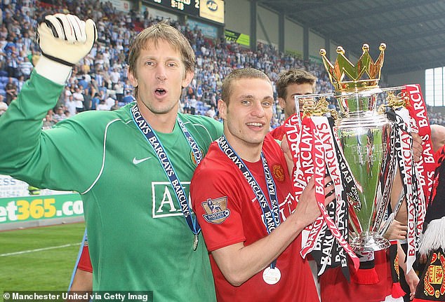 A host of former Manchester United players are shortlisted, including Edwin van der Sar and Nemanja Vidic