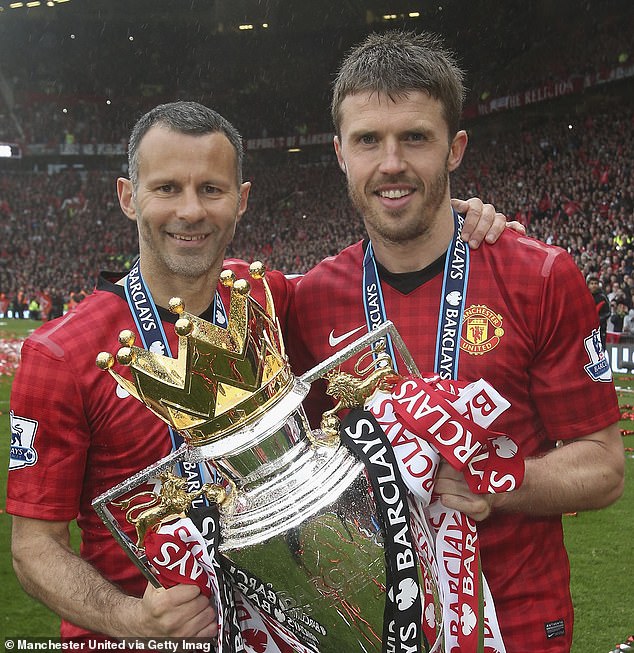 A total of six of Giggs' former Manchester United teammates made the shortlist