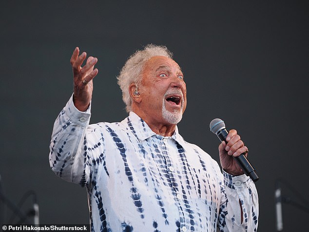 Delta highlighted the funny moment during an appearance on Tuesday's Sunrise, insisting the underwear throwing came about because it was Tom Jones' concert.