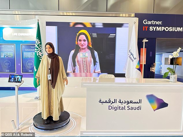 Tommy Deblieck, the co-CEO of Zorarobotics who worked with the Saudi company, told reporters that the goal of both Sara and Muhammed is to make them both compatible with a large number of 2,000 smart sensors, wearables and other 'Internet of Things' ( IoT) devices on the market