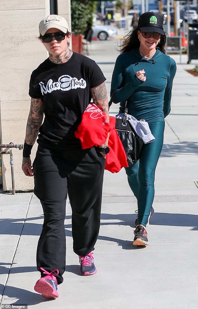 The singer and actress were spotted in Los Angeles last month