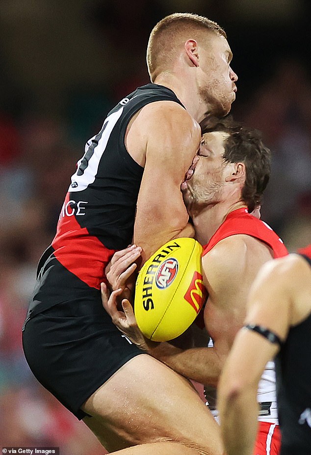 It follows that Wright, 27, is charged with rough conduct for his hard punch (pictured) against Sydney's Harry Cunningham on Saturday night at the SCG