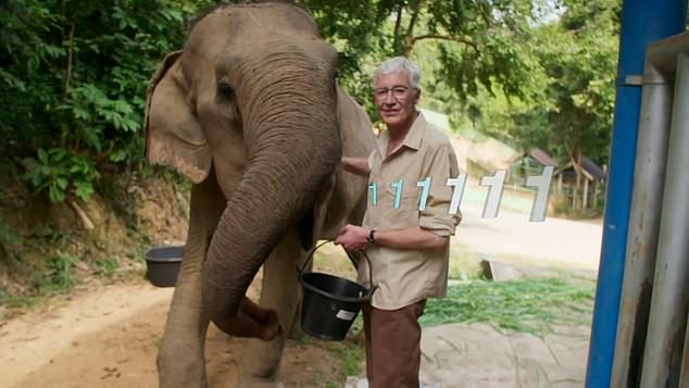 The show's producer and Paul's old friend.  Claire Barton said: 'Paul wanted to raise awareness of the plight of elephants, which fascinated him all his life'