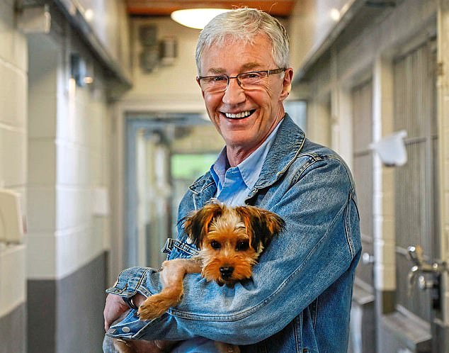 The series is a nod to Paul's lifelong love of animals, having spent much of his later life filming his show For The Love Of Dogs at Battersea Dogs and Cats Home (pictured)