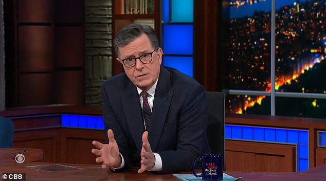 Stephen Colbert talked about his Kate jokes last night on The Late Show on CBS