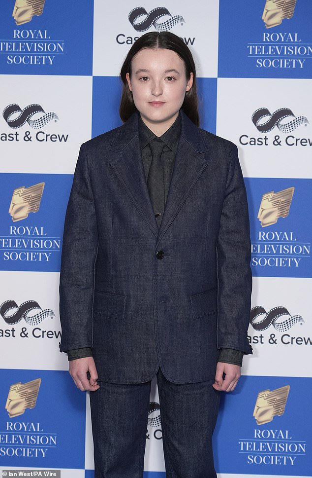 The actress, 20, is a supporting actress candidate for her role in gritty prison drama Time and arrived at the awards ceremony looking suitably polished