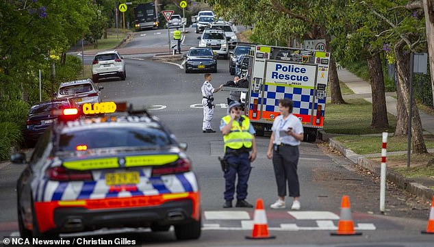 Police (pictured) will issue double demerit points to drivers in some states and territories for a range of driving offences, including speeding and illegal use of a mobile phone