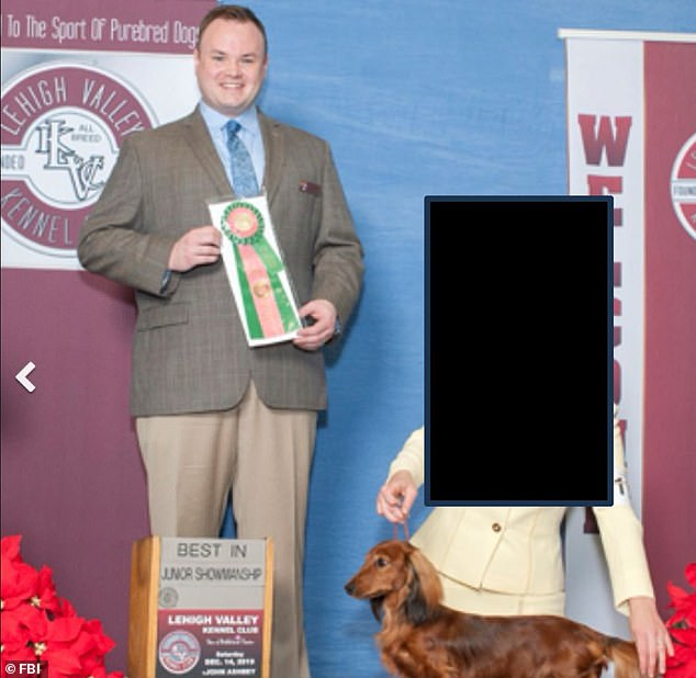 The Illinois man is a dog breeder going by the name 'Askin Havenese' and was set to appear as a judge for the 2024 Westminster Dog Show