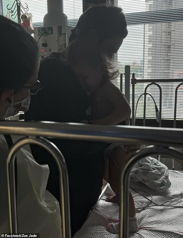 Kealii (pictured with his father) has just three weeks left to start his treatment in America, but his family are still trying to raise the money