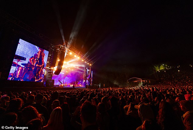 Splendor is the latest in a long line of music festivals to be scrapped as organizers across Australia feel the pressure (Pictured: The 2023 music festival)