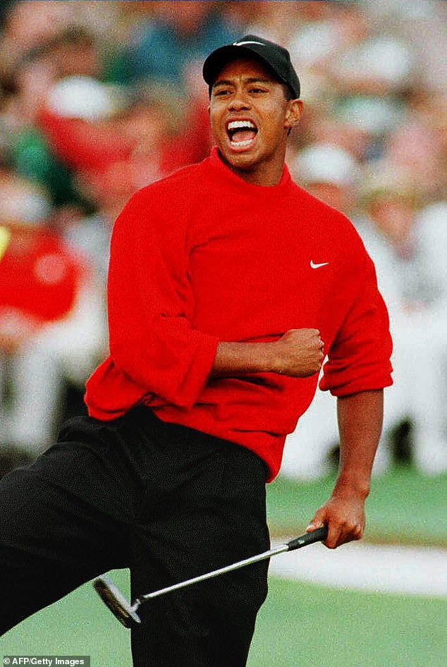 Hughes was alongside Woods at Augusta National when he won his first major at the 1997 Masters