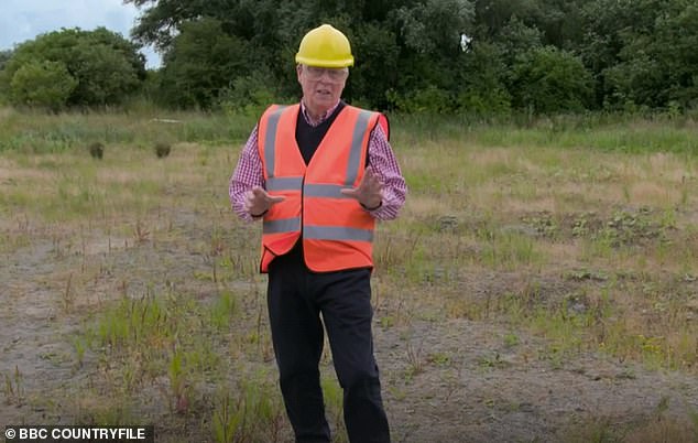 John had visited a settlement at Must Farm, Cambridgeshire, which has been perfectly preserved from a fire that occurred during the Bronze Age